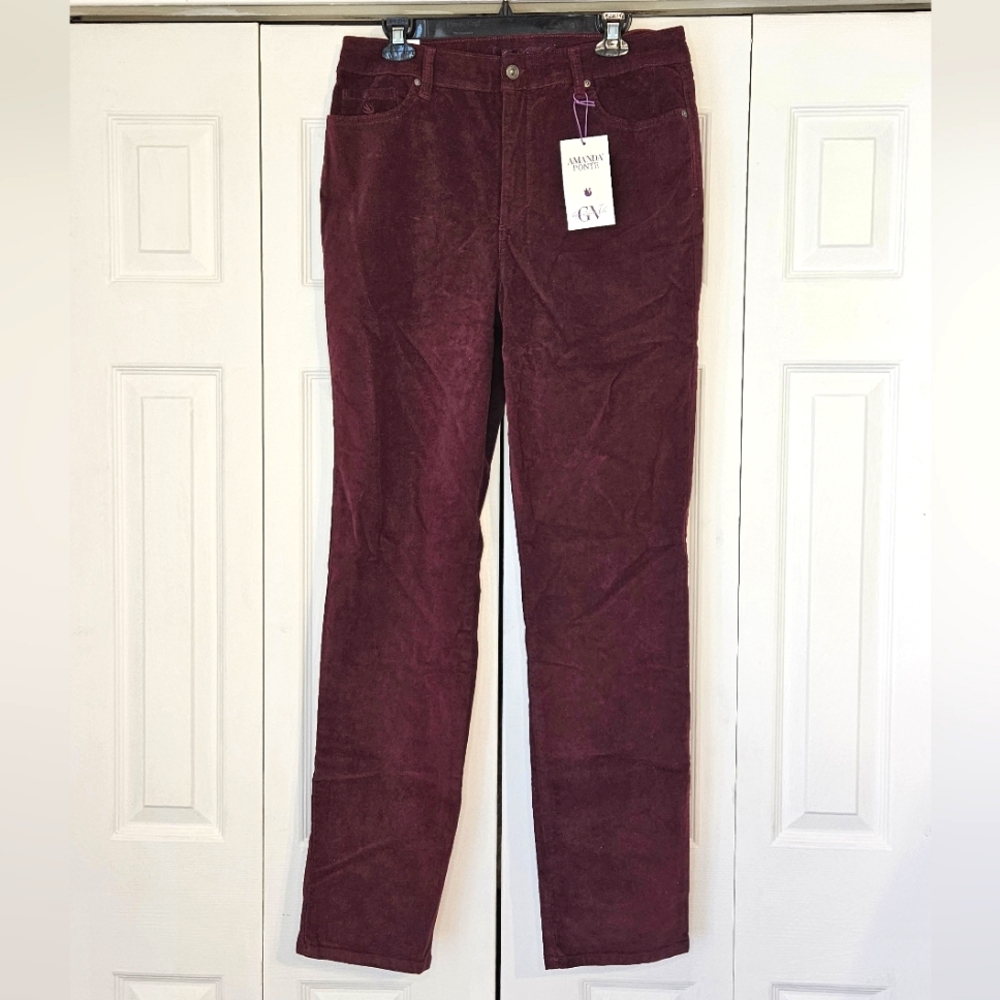 Corduroy Ponte Pants